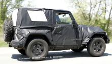 Новый Jeep Wrangler - первые шпионские фотографии  - 