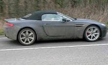 Кабриолет Aston Martin V8 проходит испытания - 