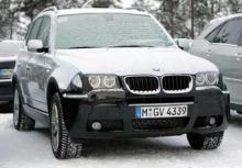 BMW готовит легкий рестайлинг компактного кроссовера X3 - 