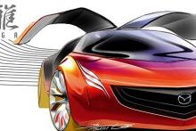 Mazda представит в Детройте концептуальный автомобиль Mazda Ryuga - 