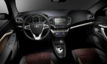 АвтоВАЗ представил фото интерьера Lada Vesta - Российские автомобили