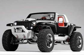 Jeep Hurricane с двумя моторами - 