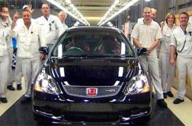 В Великобритании выпущен последний Honda Civic Type-R - 