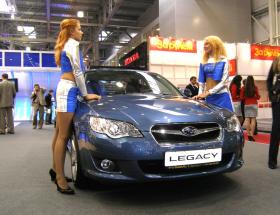 В Москве показали обновленные Subaru Legacy и Tribeca - 