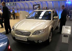 В Москве показали обновленные Subaru Legacy и Tribeca - 