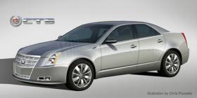 Новое поколение Cadillac CTS представят в январе - 