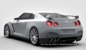В интернете появились новые фотографии Nissan GT-R 2008 - 