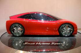 Honda представила гибридный концепт-кар Small Hybrid Sports Concept - Honda, Концепт, Концепт