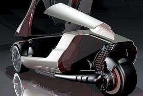 В США готовят трехколесный автомобиль XR-3 с гибридным силовым агрегатом - 