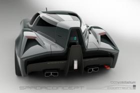 SpadaConcept представили новый суперкар Spada Condatronca - Концепт