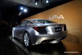 Lexus LF-A получит версию с гибридной силовой установкой - 