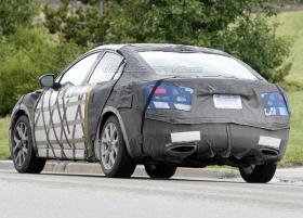 Шпионские снимки тестового прототипа следующего поколения Mazda 6 - 