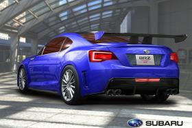 Subaru BRZ Concept STi - новый прототип заднеприводного купе от Subaru - Subaru, Концепт