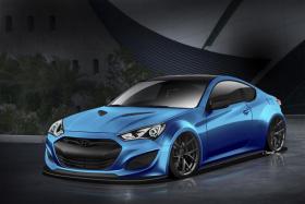 Модернизированное купе Hyundai Genesis будет представлено на SEMA - 