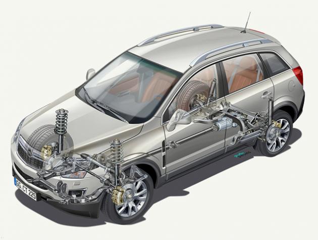 Обновленный Opel Antara 2012