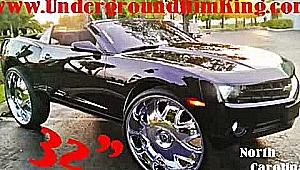 "Underground Rim King" Camaro Convertible on 32"s